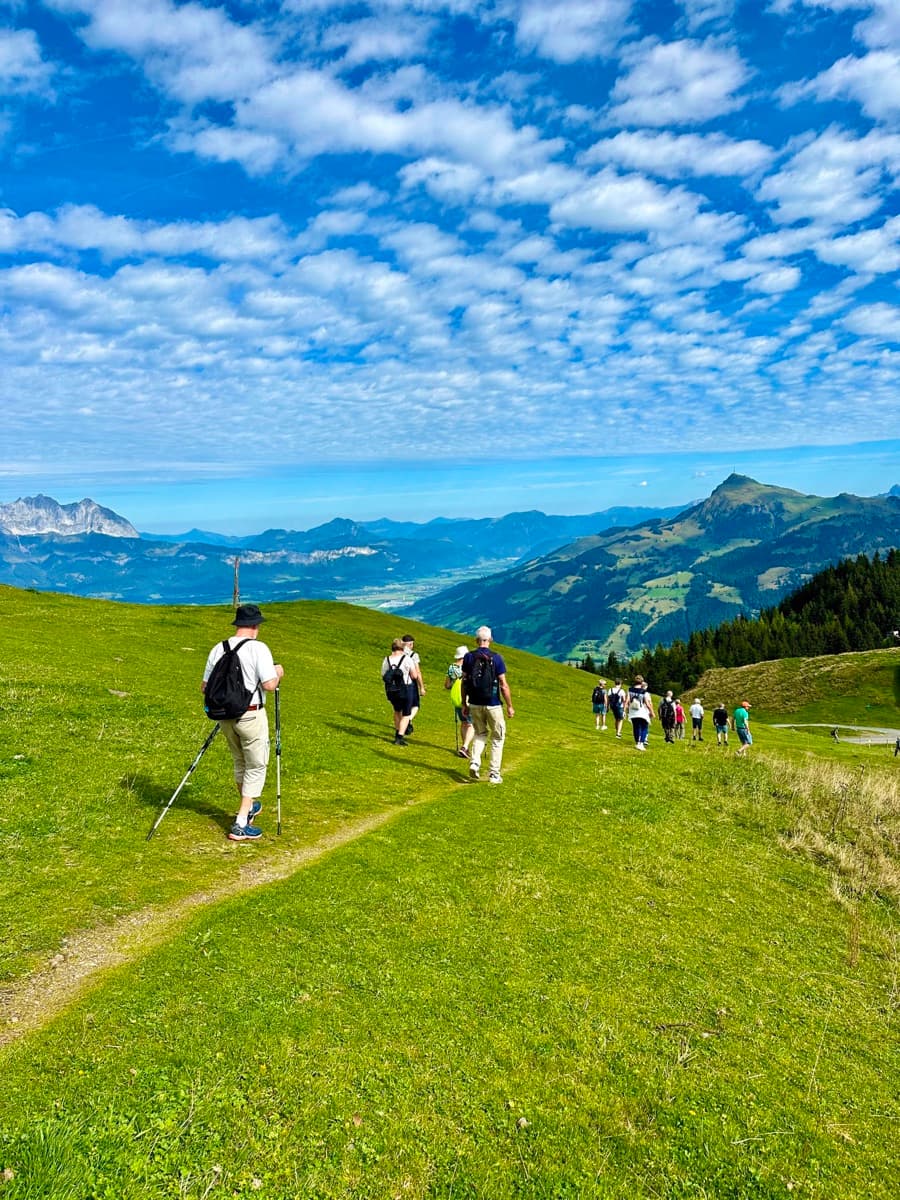 Fjällvandring i Kitzbühel-alperna